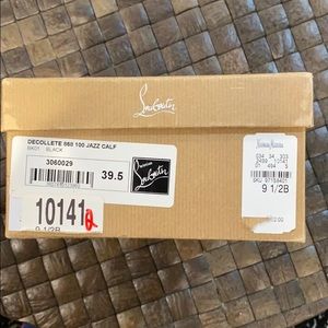 Christian Louboutin box